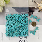 Turquoise Cross Beads for Bracelet Making - Image 4