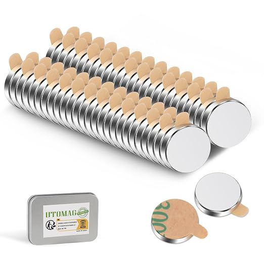 UTOMAG 52 Pcs Mini Round Neodymium Magnets by UTOMAG