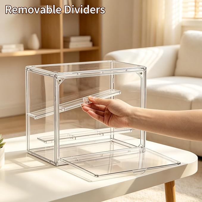 Acrylic Display Case, 3 Tier Figure Display Case - Image 7