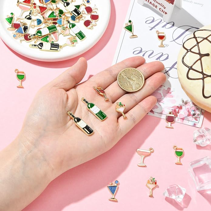 Enamel Food Charms Cute Assorted Food Pendants Sweet Dessert Charms - Image 4