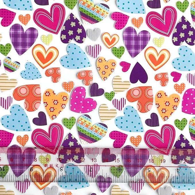 ONEART | Printed TPU Jelly Faux Leather 12 x 53 inches Transparent Clear Jelly - Image 4
