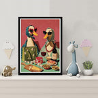 EIBEILI Diamond Art Kits for Adults, Party Duck Diamond Painting Kits for - Image 3