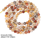 3mm 120pcs Crazy Agate Tiny Gemstone Beads - Image 3