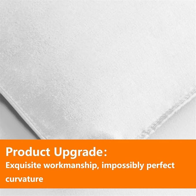 TAIMIT White King Size Comforter Set - Image 5