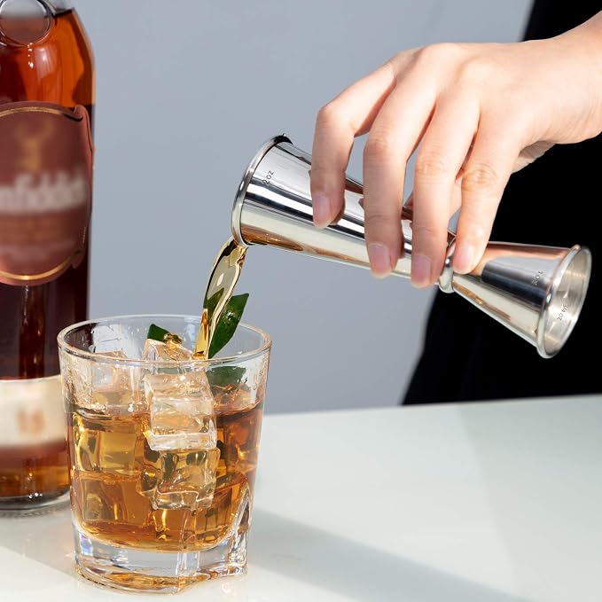 Briout Jigger for Bartending, Double Cocktail Jigger Japanese Premium 304 - Image 6