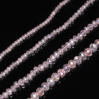 300pcs 8mm Crystal Glass Beads for Jewelry Making Faceted Rondelle Flat Beads - Image 4