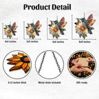 Hummingbird Mosaic Style Acrylic Suncatcher Stained Glass Effect Window Car - Image 2