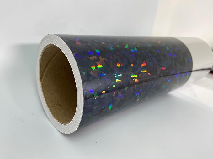 Holographic Crystal Sign Vinyl, HOLOCRYSTAL self-Adhesive Plastic - Image 2