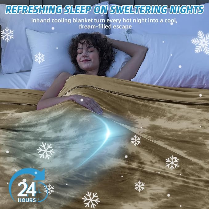 inhand Cooling Throw Blanket, Cooling Blankets - Image 5