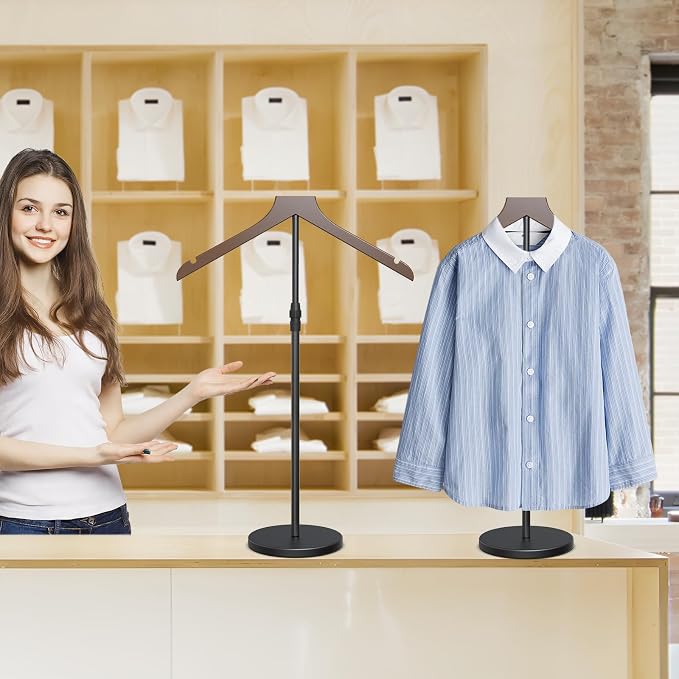 OLV Mannequin Torso, 18-34 Inch Adjustable Shirt Display Stand, Garment Display - Image 6