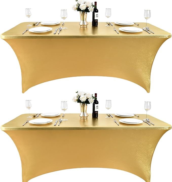 2-Pack 4ft Spandex Table Covers by Unknown
