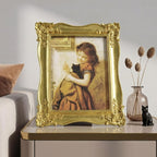Cuspin 8x10 Vintage Gold Picture Frame, Ornate Antique Resin Photo Frame | 8 by - Image 8