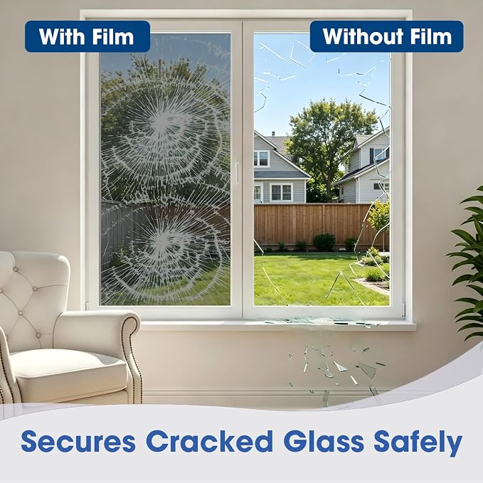 Coavas Window Privacy Film Daytime See Out Not in, 100% UV Blocking Heat - Image 7