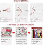WUSARPLY Sea Turtle Stamped Cross Stitch Kits - Image 9