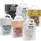 JAM PAPER Colorful Push Pins - Image 2