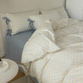 mixinni Blue Floral Duvet Cover Set King by mixinni