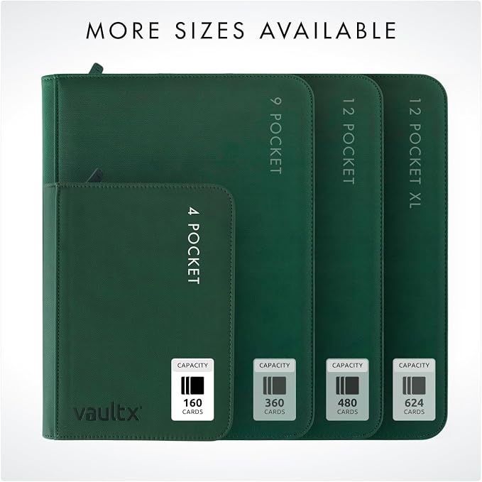 Vault X 4 Pocket Zip Trading Card Binder 160 Cards Exo-Tec | Holds 160 - Image 8