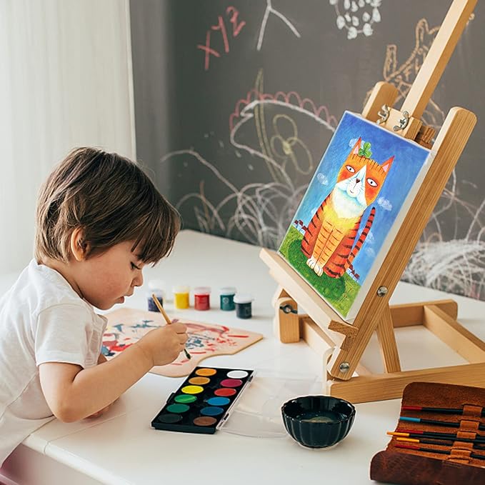 6Packs Mini Stretched Canvases for Painting - Image 7