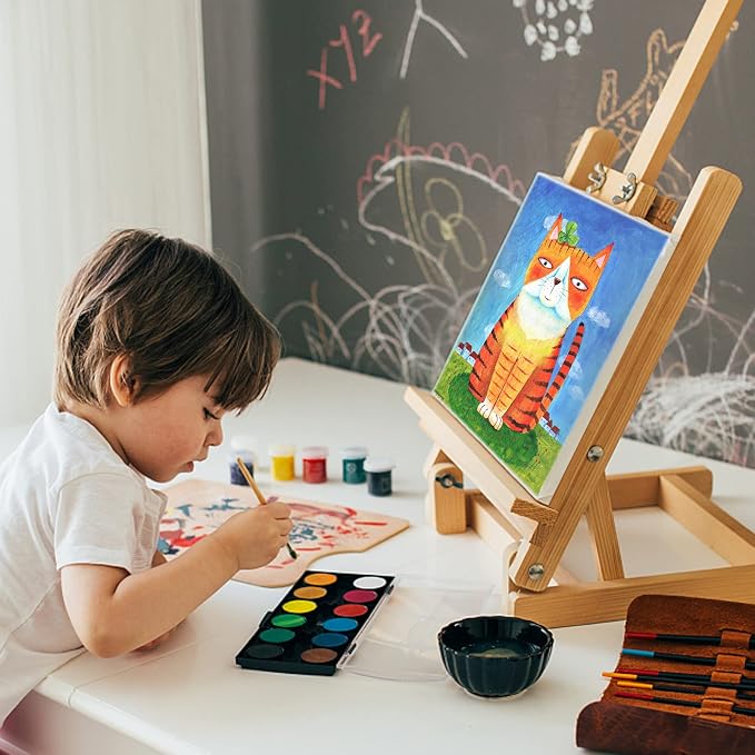 4 Packs Stretched Canvases for Painting - Image 7