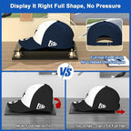 Hat Display Case Clear Acrylic Hat Display Box Assemble Baseball Cap Holder - Image 4