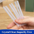 200 Pack Mini Hot Glue Sticks, 0.27" Diameter x 4" Length, All Temperature - Image 4