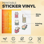 HTVRONT Printable Vinyl Sticker Paper - Image 2