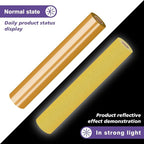 TUMIYA Heat Transfer Vinyl Reflective Gold HTV Roll, Reflective HTV Vinyl - Image 3
