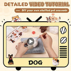 Mayboos 6 Pcs Needle Felting Kit, Animal Needle Felting Beginner Kits Wool Felt - Image 6