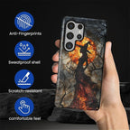Case for Samsung Galaxy S25 Ultra Case, Halloween Witch Moon Stained Glass - Image 3