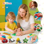 ARTPAR Air Dry Clay Kit for Kids, 12 Marine Animals‌ Modeling Magic Clay Set | - Image 3