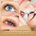 LASHVIEW Silk Mink Fake Eyelash Extensions 0.20 Thickness C Curl Mixed Tray - Image 9