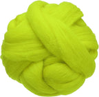 uxcell 3.53oz Wool Roving Yarn, Needle Felting Wool Fiber DIY Craft Needle Wet by uxcell
