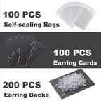 Earring Cards, Set Jewelry Making Supplies - Image 3