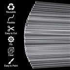 120 Pcs Clear Acrylic Rods, 2 mm 8 inch Diameter Acrylic Dowel Rods | Reusable - Image 7