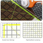 UOOU Quilting Ruler, Square Quilting Rulers Fabric Cutting Ruler Acrylic - Image 6