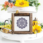 Mandala Stencils for Painting, Rock Painting Stencils Plastic Reusable Stencils - Image 3