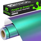 VINYL FROG Chameleon Heat Transfer Vinyl Roll 12" x12ft Gradual HTV Vinyl | by VINYLFROG