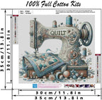 Sewing Machine Stamped Cross Stitch Kits - Image 2