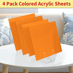 1/8 Thick 8 x 8 inch Acrylic Sheets - Image 5