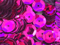 Sequins 8mm 800/Pkg Magenta by Golden+Leaf