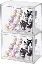4Tier Display Case for Collectibles, Storage Container by UniHIMO