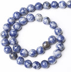 45PCS 8mm Natural Sodalite Beads Round Loose Stone Beads - Image 5