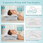 Cervical Pillow for Neck Pain Relief, Ergonomic Neck Pillow for Sleeping - Image 6