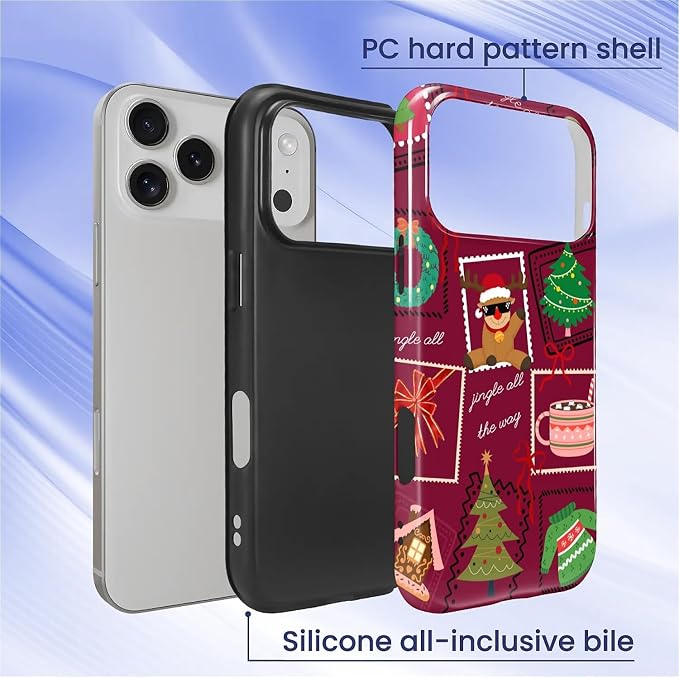 Case for iPhone 17 Pro, Scratch Resistant Hybrid Double Layer Hard - Image 2