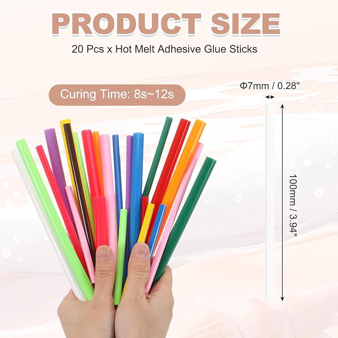 PATIKIL Hot Glue Sticks for Glue Gun - Image 2