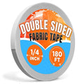 Fabric Tape for Clothes – 60-Yard Roll, Ultra-Thin Transparent Adhesive Basting by Oskal