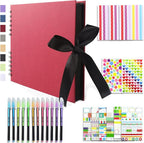 Vienrose Scrapbook Album 80 Pages, DIY Photo Album by Vienrose