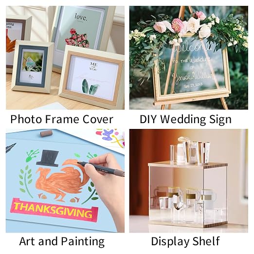 5 Pack 16x20 PET Sheets 0.04" Thick PET Plexiglass Sheets Panels - Image 6