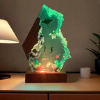 Handmade 3D Ocean Resin Lamp, USB Powered Resin Night Light - Image 5