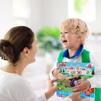 Wooden Puzzles Toys for Kids Ages 3-5, Transportation Wood Toddler Puzzles - Image 7